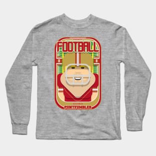 American Football Red and Gold - Enzone Puntfumbler - Sven version Long Sleeve T-Shirt